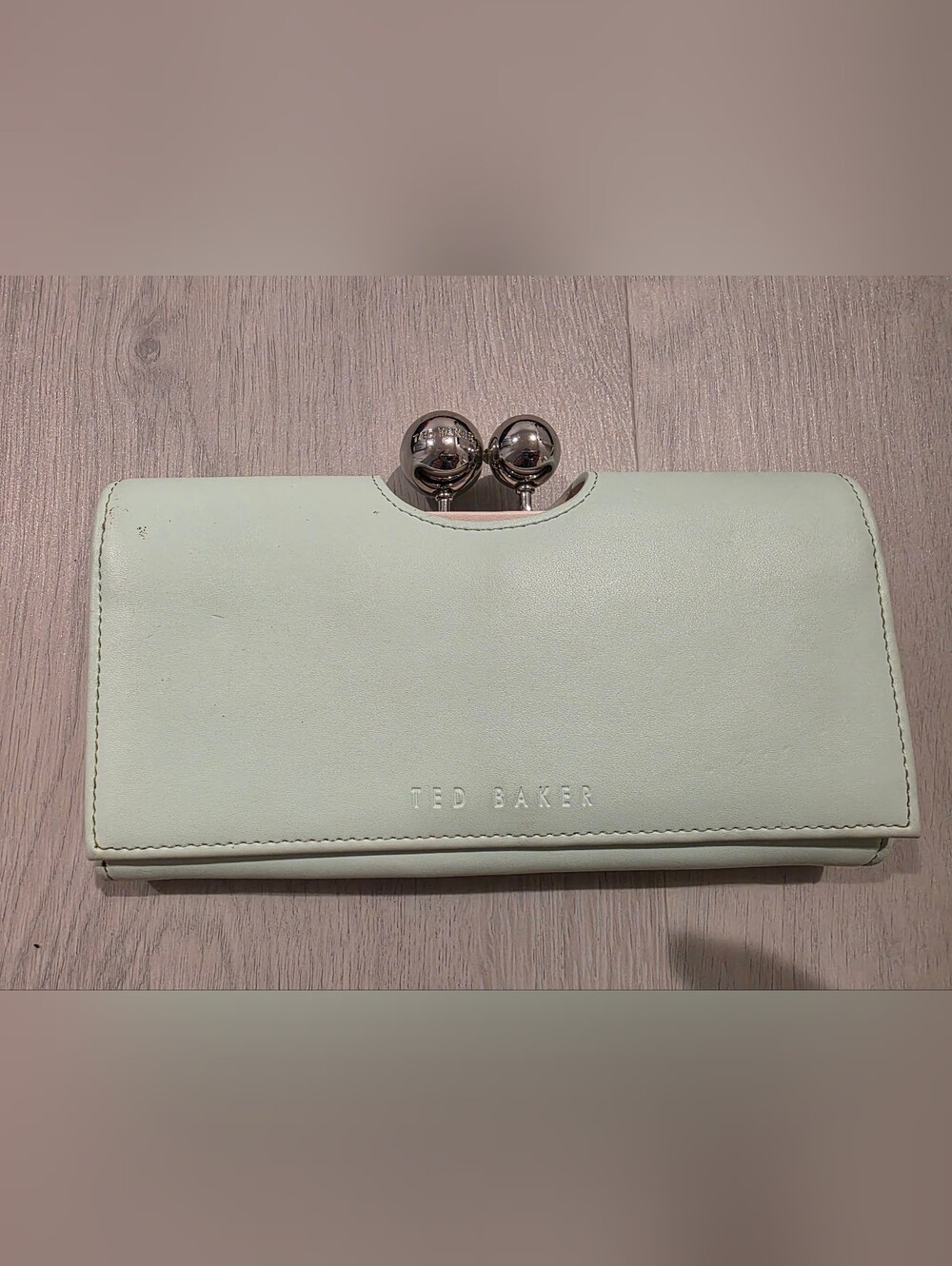 Ted Baker Mint Green Clutch Wallet